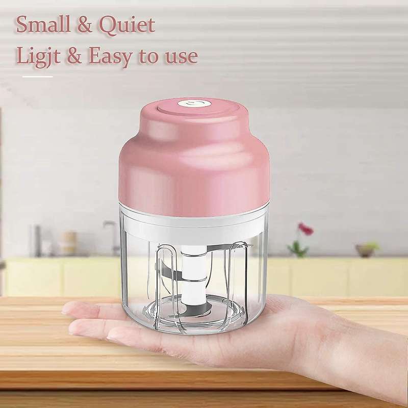 Electric Garlic Chopper Mini Blender Food Chopper Garlic Mincer C
