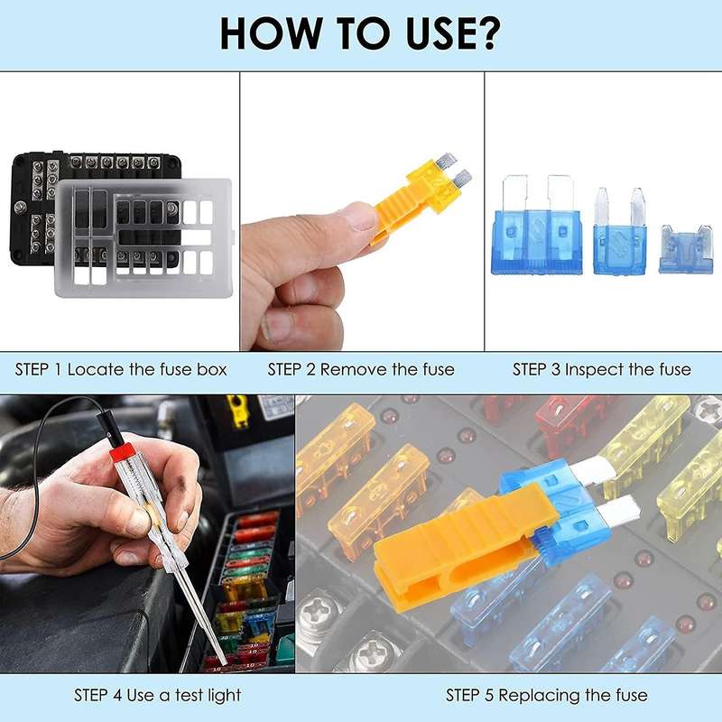 Fuses Assortment Kit, Blade Type Fuse Assortment Kit