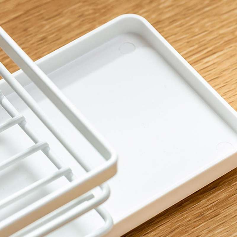 Kitchen Rag Rack Household Iron Countertop Sponge Drain Rack