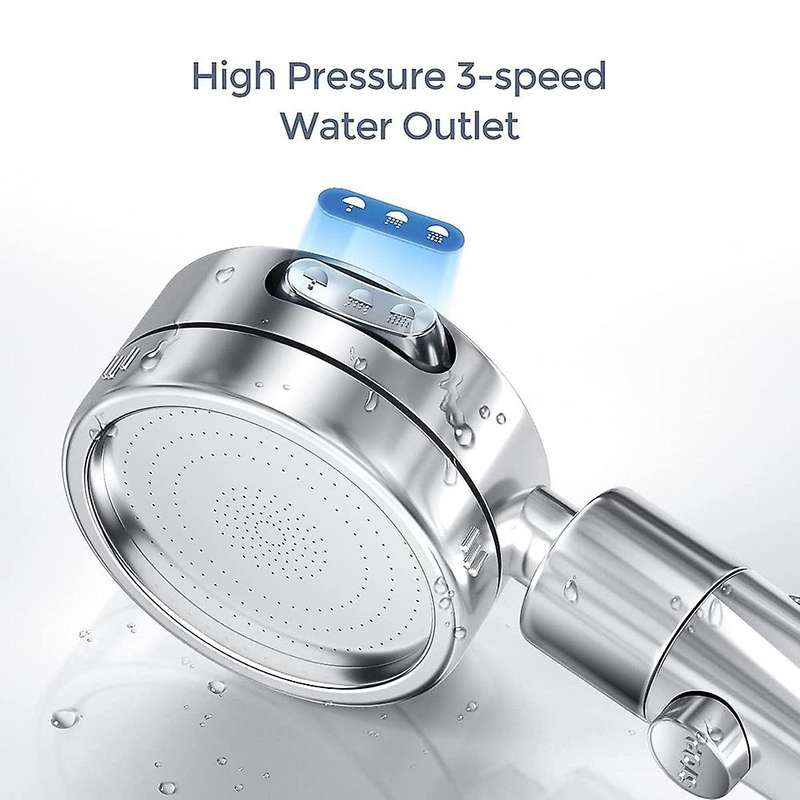 High Pressure Shower Heads Set, Detachable Shower Head with Handheld