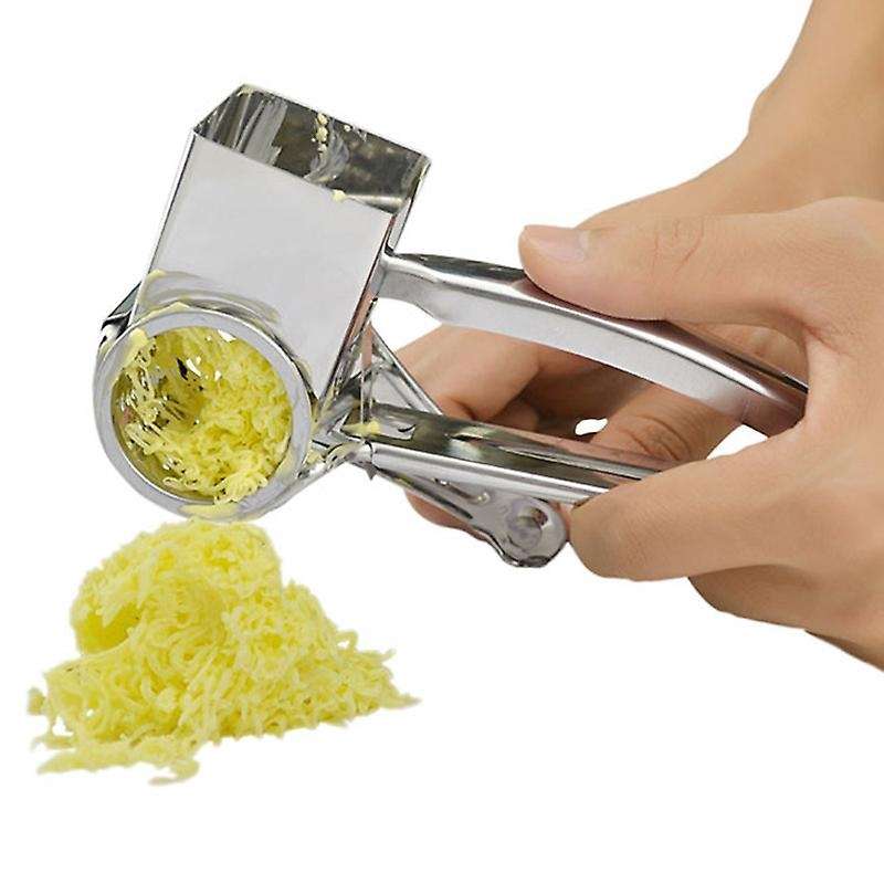 Stainless Steel Rotary Cheese Grater Cheese Grinder, for Kitchen