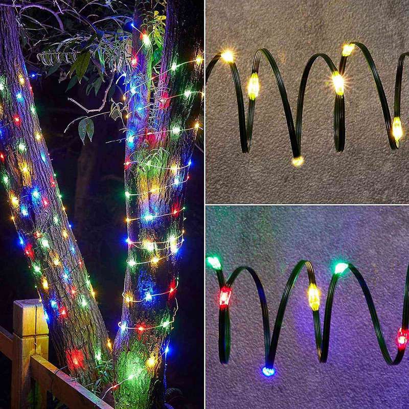 Solar Lights with Remote Control,string Light for Patio Yard(100 Led)