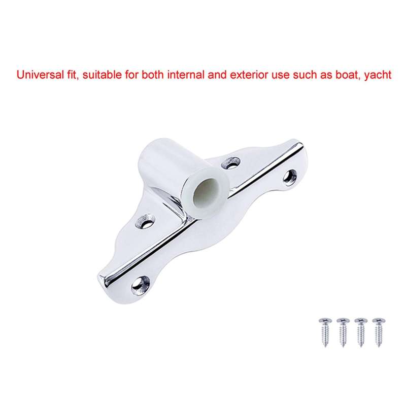 2x Side Mount Rowlock Boat Row Support Bracket Oar Sockets Marine