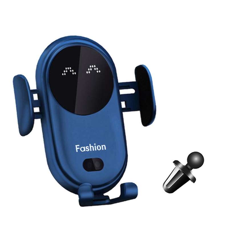 Car Wireless Charger Phone Holder 10w Charging,for All Phones(blue)