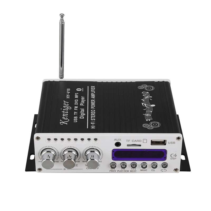 Kentiger V10 Amplifier Bluetooth Hi-fi Bass Audio Power Amplifiers
