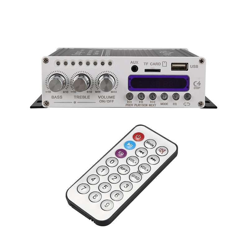 Kentiger V10 Amplifier Bluetooth Hi-fi Bass Audio Power Amplifiers