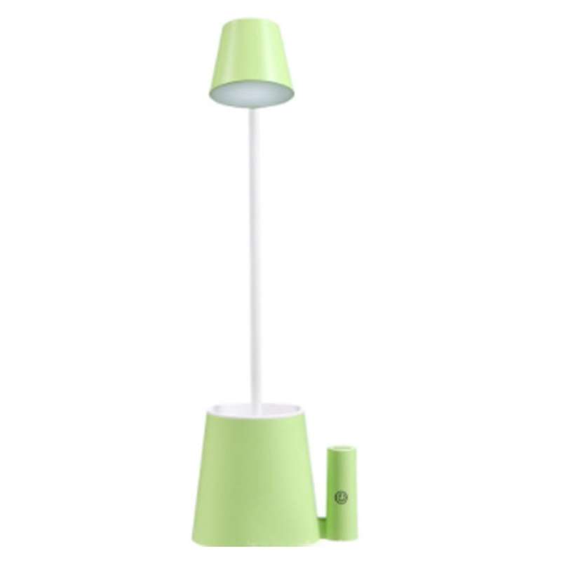 Learning Lamp Desktop Pen Holder Table Lamp Multi-functional Green