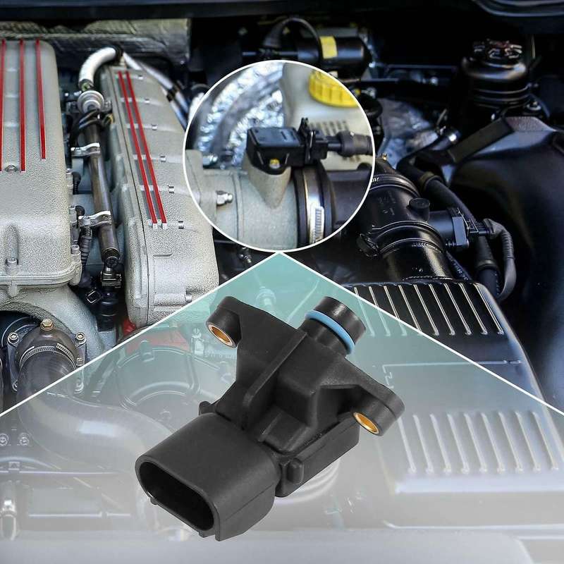 Manifold Absolute Pressure Map Sensor for Dodge Ram 1500 Caravan