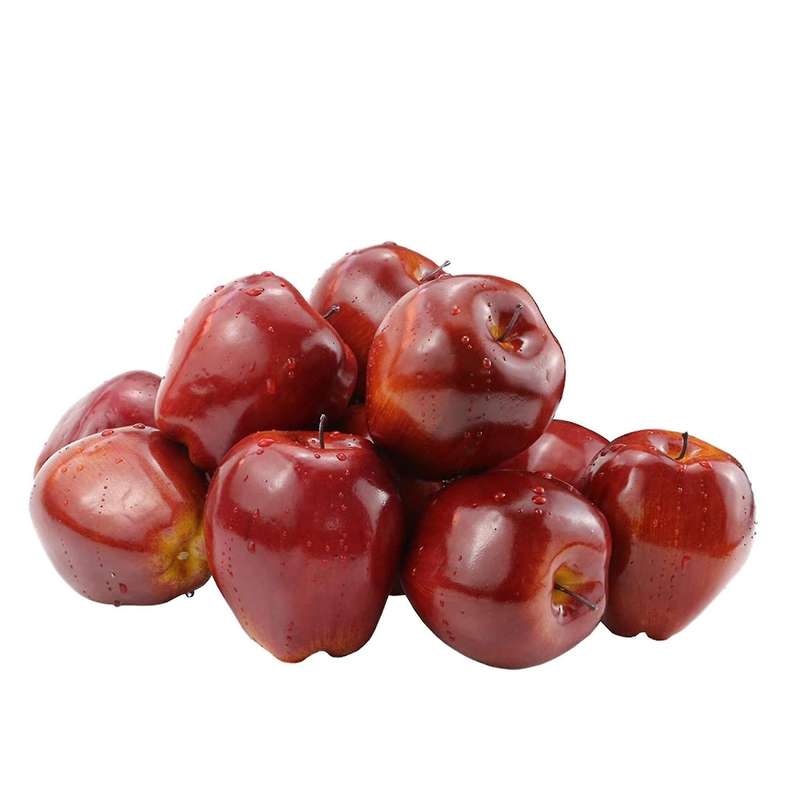 12 Pcs Apples Lifelike Simulation for Still Life Kitchen Decor