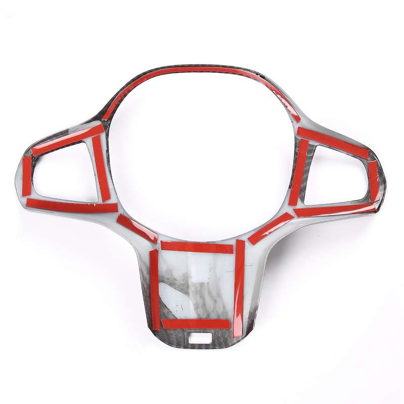 For-bmw 5 Series/6 Series Steering Wheel Buttons Frame Cover Trim