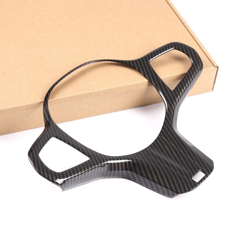 For-bmw 5 Series/6 Series Steering Wheel Buttons Frame Cover Trim