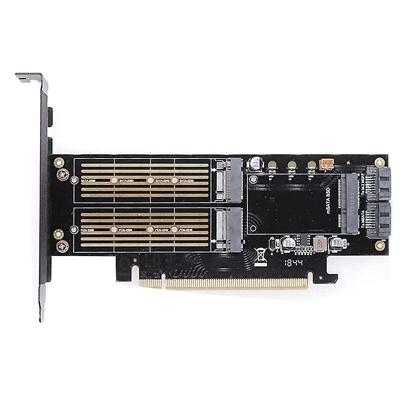 M2 Nvme Ssd Ngff to Pcie 3.0 X16 Adapter M Key B Key Msata Pci