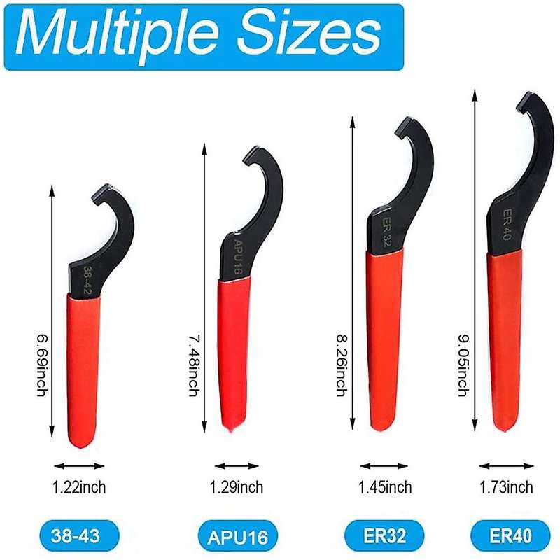 Coilover Wrench,c-shape Spanner Adjustable Spanners Adjustment Tool