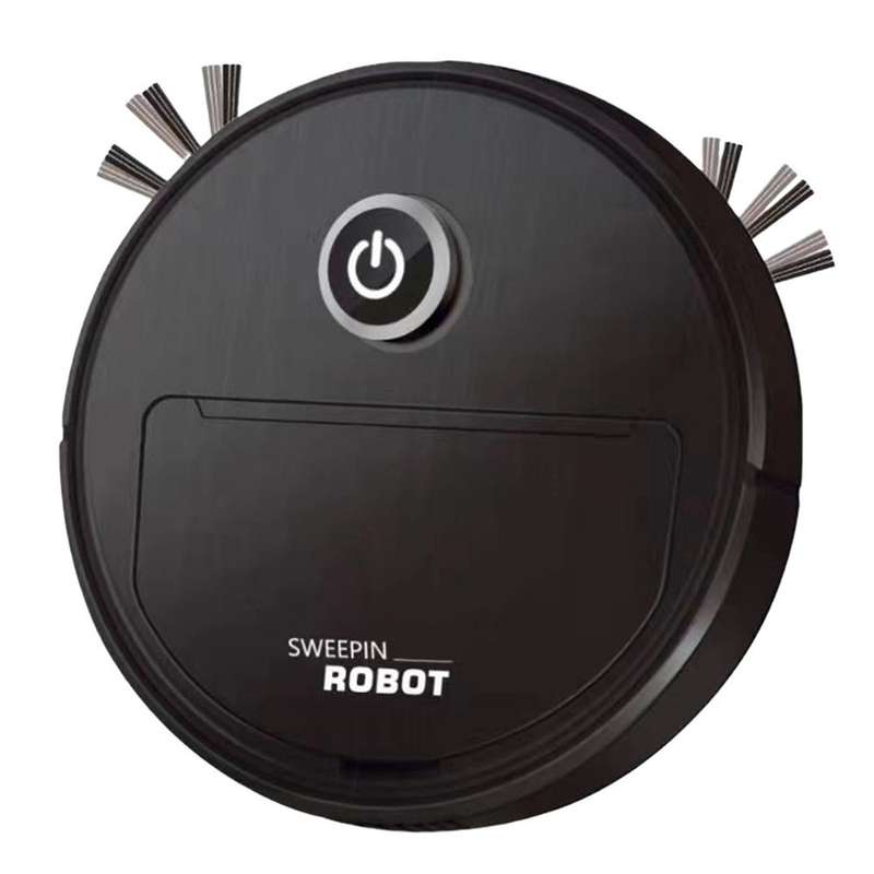 3 In 1 Smart Robot Vacuum Cleaner for Home Cleaning Appliances Black