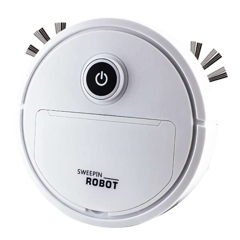 3 In 1 Smart Robot Vacuum Cleaner for Home Cleaning Appliances White