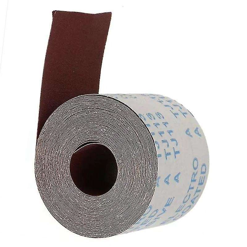 10 Meters Emery Cloth Roll 120grit Sandpaper for Cleaning Copper Pipe
