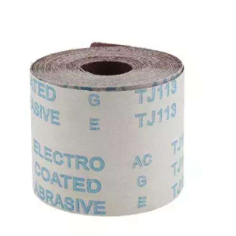 10 Meters Emery Cloth Roll 120grit Sandpaper for Cleaning Copper Pipe