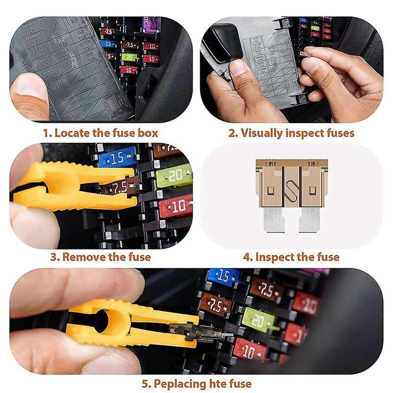 320pcs Car Fuses Assortment Kit Blade-type Automotive Fuses Standard