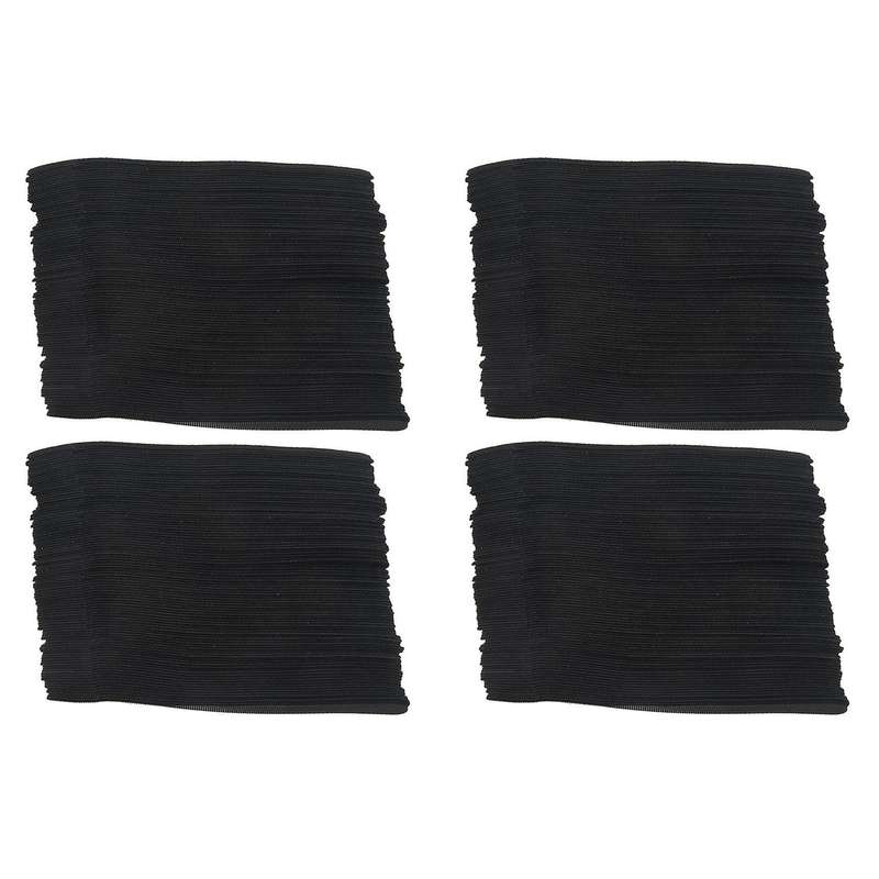 400 X Adjustable Black Nylon Cable Tie L 15cm