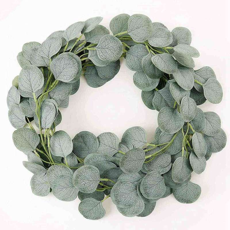 3 Pack Artificial Eucalyptus Garland Greenery for Wedding Decor