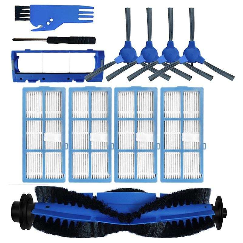 Main Brush Side Brush Filter for Bagotte Bg600 Robotic Cleaner Kit