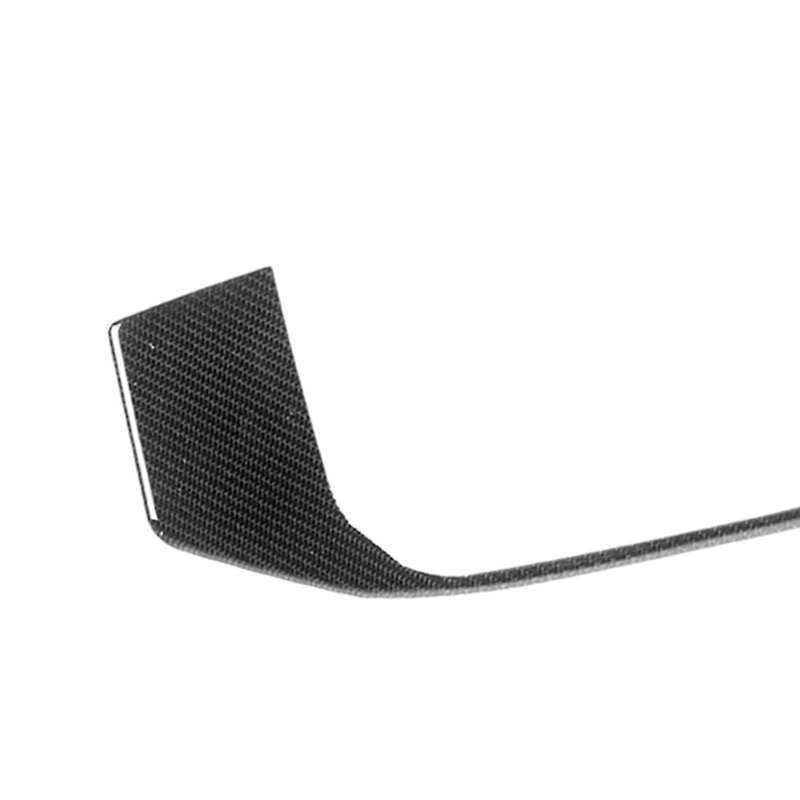 Car Center Console Storage Box Panel Decoration Cover, Carbon Fiber