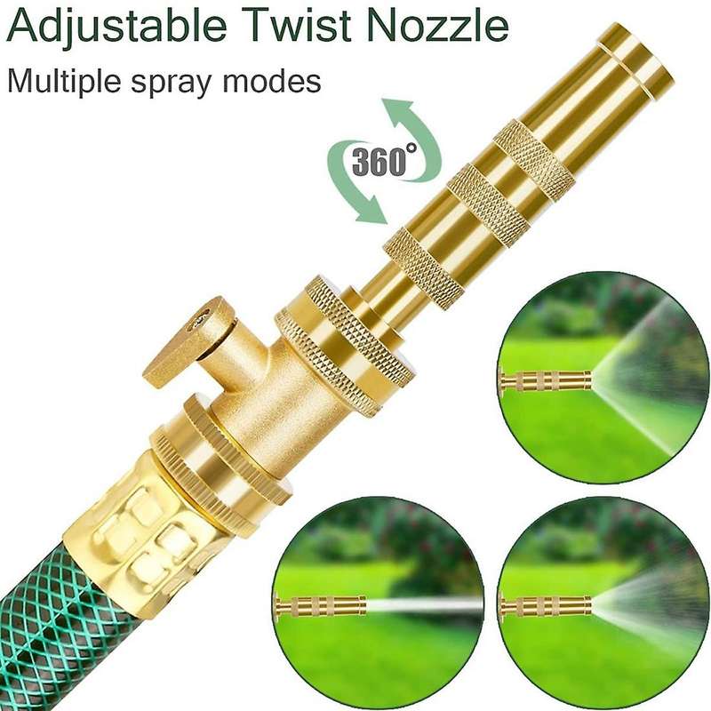Hose Nozzle Sprayer,adjustable Twist Hose Nozzle