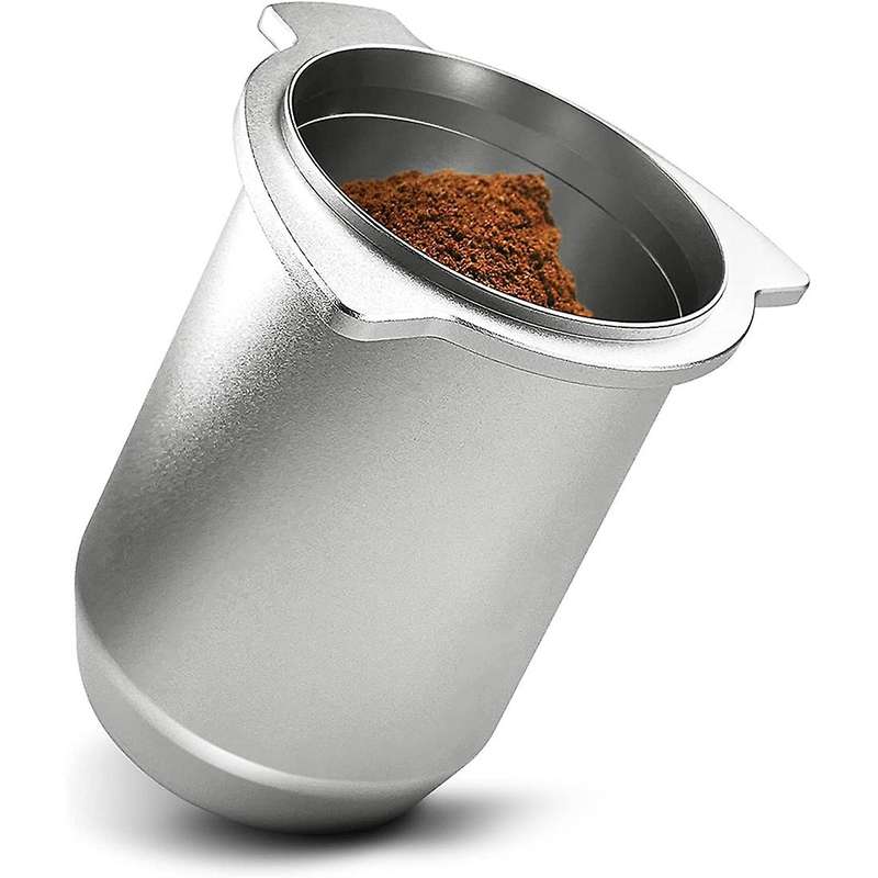 Dosing Cup 54mm, Coffee Powder Picker Hand Free for Use with 54mm