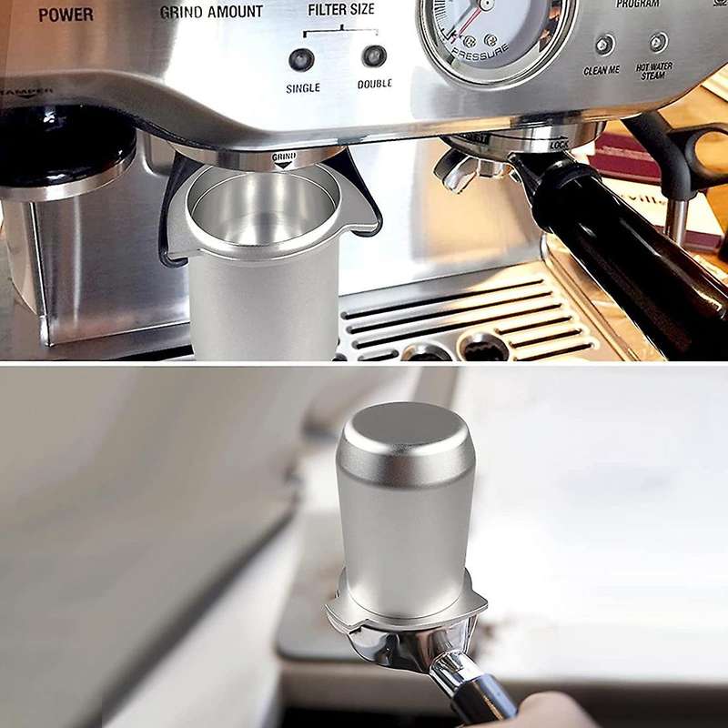 Dosing Cup 54mm, Coffee Powder Picker Hand Free for Use with 54mm