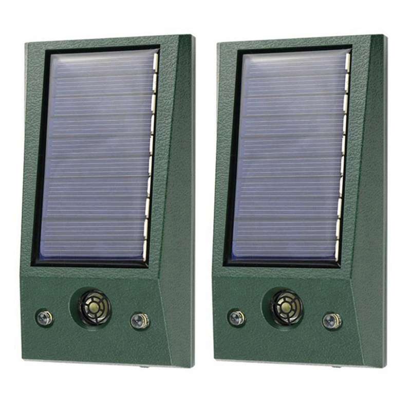 Ultrasonic Animal Outdoor Pest Dog Mouse Bird Insect Solar Repellent