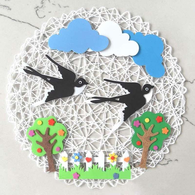 Round Paper Fiber Woven Place Mats Decor 15 Inch Set Of 12 (white)
