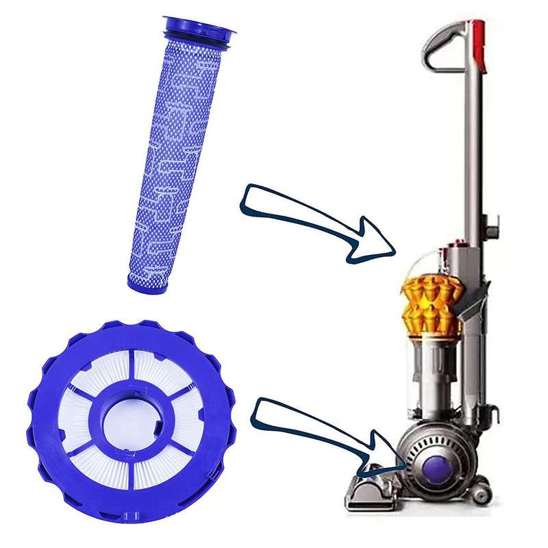 Replacement Parts Hepa Filter, Post-motor Filters & Pre-motor Filters