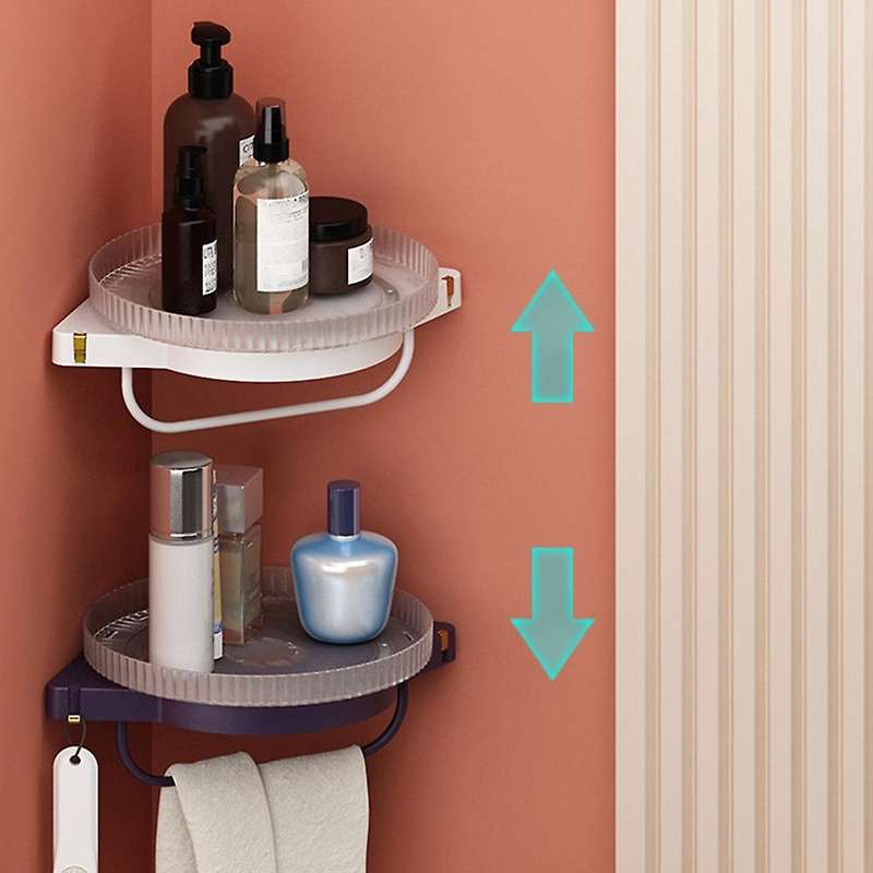 Rotating Seasoning Rack Kitchen and Bathroom Multifunctional , B