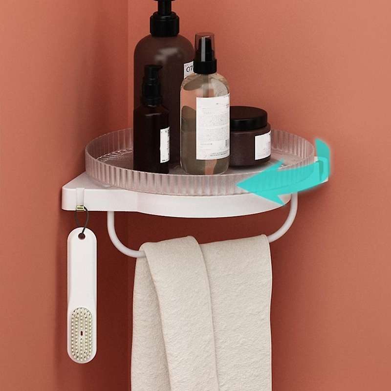 Rotating Seasoning Rack Kitchen and Bathroom Multifunctional , B