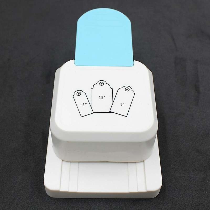 Punch Tag Top Punch Straight 1.5, 2 Or 2.5 Inch Gift Paper Punches ,c