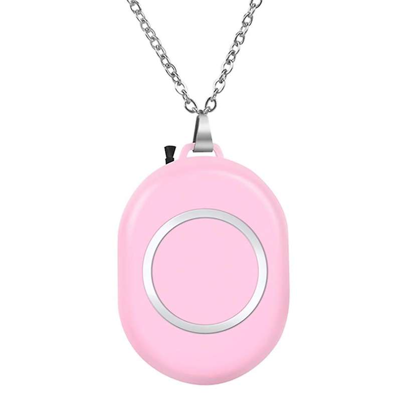 Air Purifier Portable 7 Million Negative Ion 500mah Battery Pink