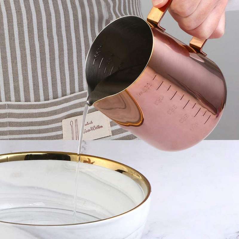 Milk Frothing Pitcher Steaming Pitchers Milk Coffee Cappuccino,550ml