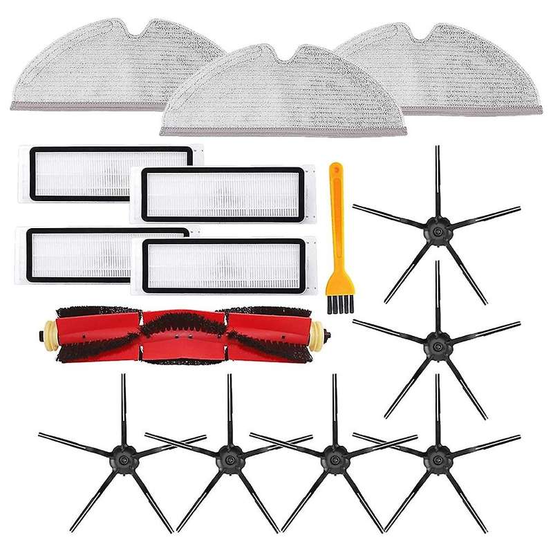 Mian Side Brush Hepa Filter Mop Cloth for Xiaomi Roborock S6 Maxv S6