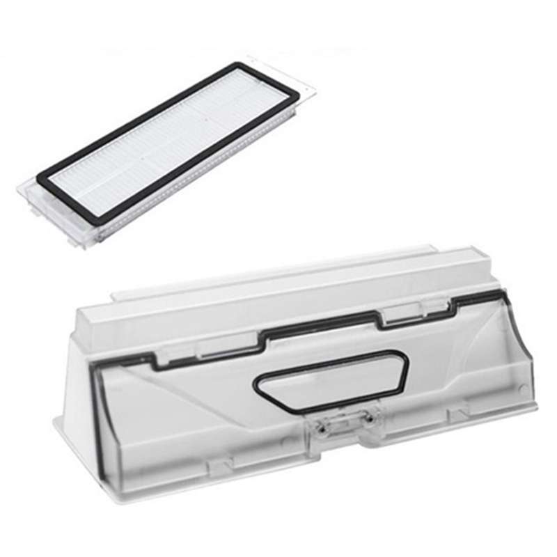 Dust Box for Xiaomi Vacuum Cleaner Robotic with Filter Accessories