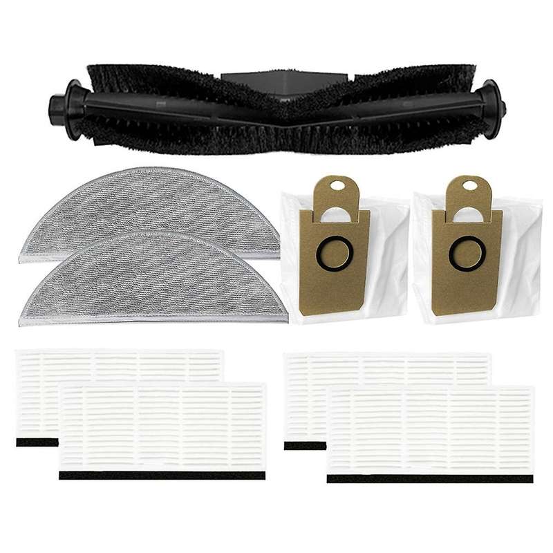 Replaceable Dust Bag Mop Rolling Main Brushes