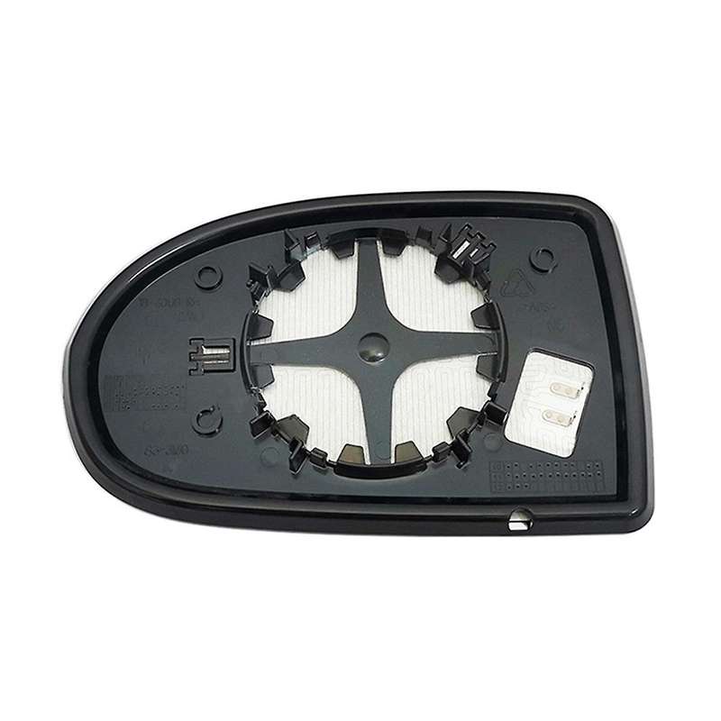 Right Door Wing Side Mirror Glass Heated with Backing Plate for Jeep