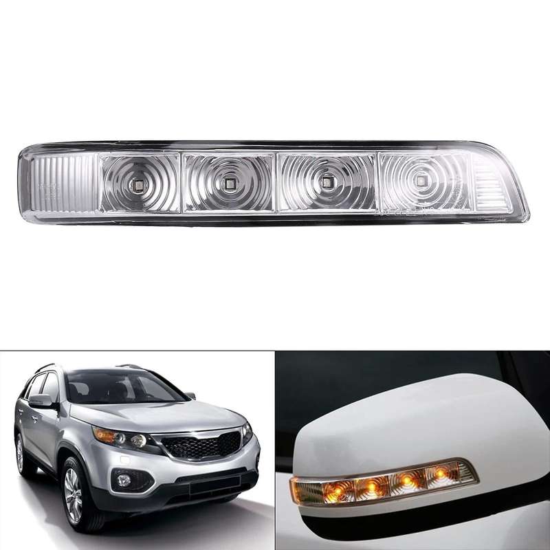 Car Rearview Mirror Led Turn Signal Light for Kia Sorento Xm