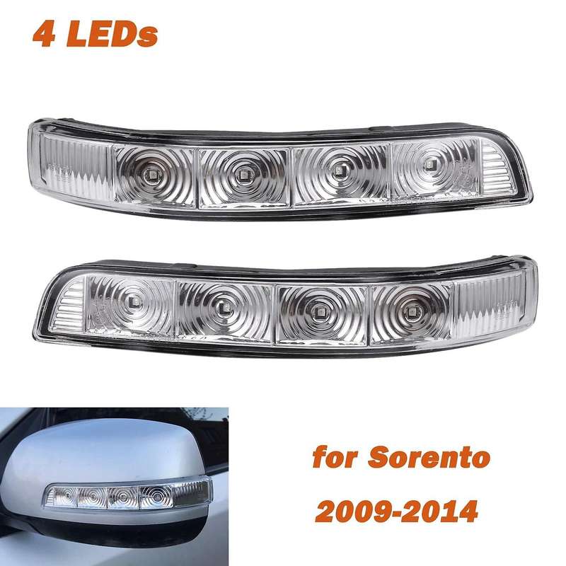 Car Rearview Mirror Led Turn Signal Light for Kia Sorento Xm