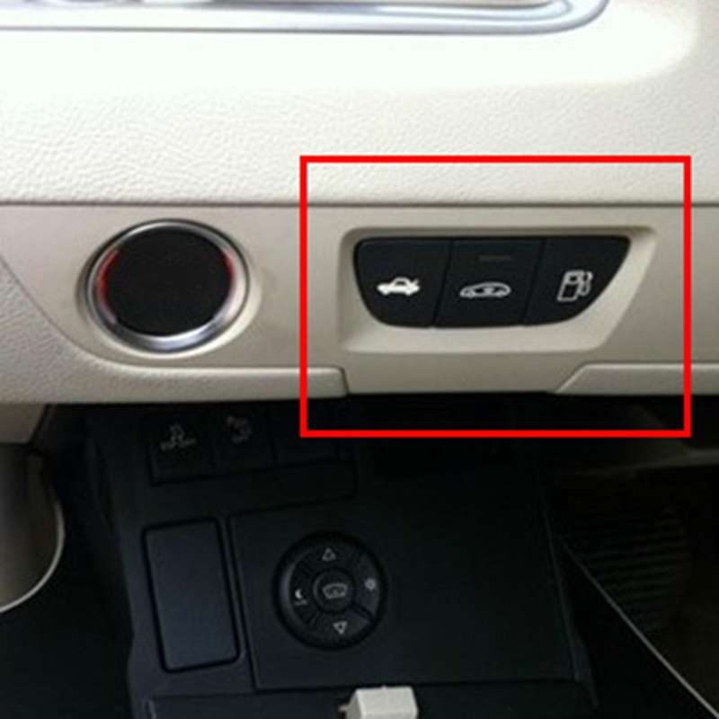Car Fuel Tank Cap Button Trunk Luggage Switch for Peugeot 508 508sw