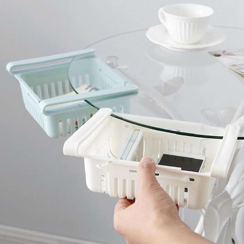 Retractable Refrigerator Partition Layer Multi-purpose Storage Rack