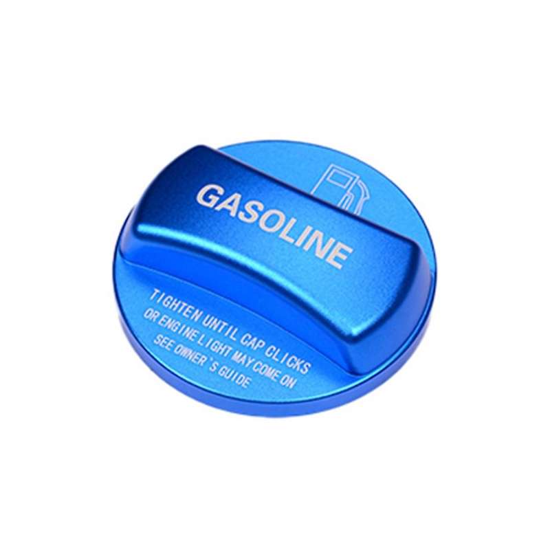 Gas Petrol Tank Cover Inside Fuel Tank Cap Cover Trim Stickers Blue