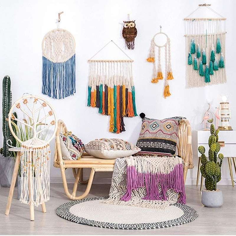 Macrame Plant Hanger Kits for Beginners Macrame Cord Hanging Kits