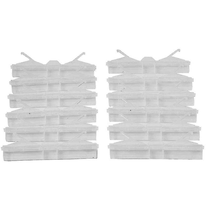 24 Packs Bee Hive Beetle,clear Plastic Reusable Beetle Blaster Trap