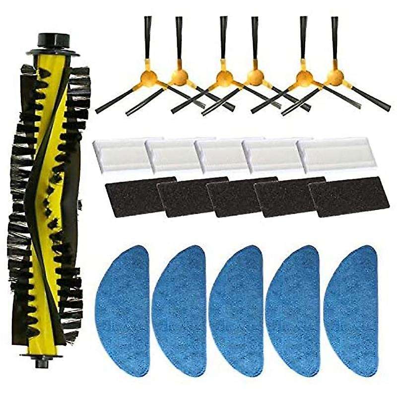 Side Brush Filter Mop Roller Brush for Mamibot Exvac660 Robot