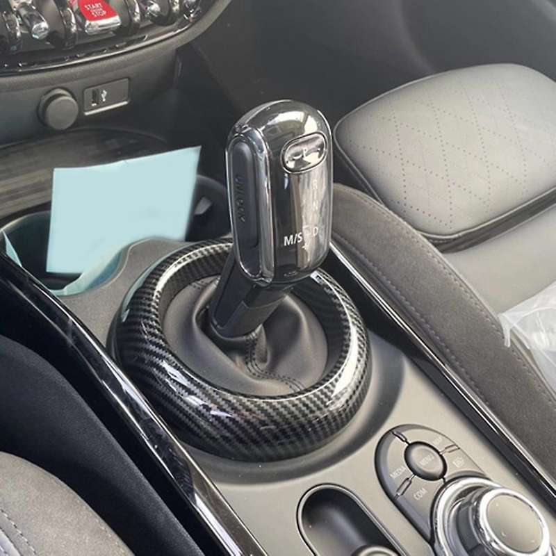 Car Glossy Black Central Control Gear Shift Panel Cover Trim Interior